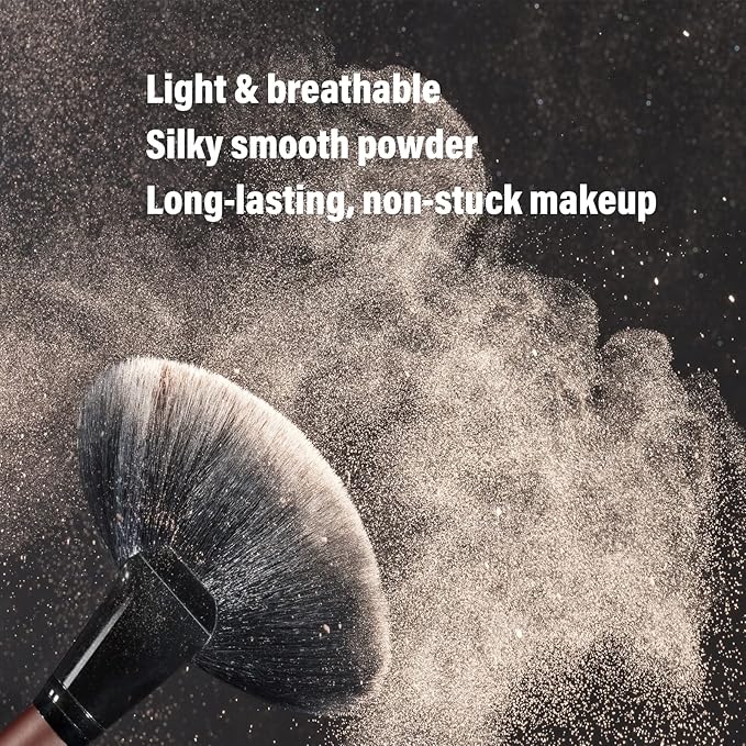 Boobeen Oil Control Loose Powder Translucent Setting Powder Smooth Loose Face Powder, Lightweight&Long Lasting Makeup Setting Foundation Powder, Matte Tint