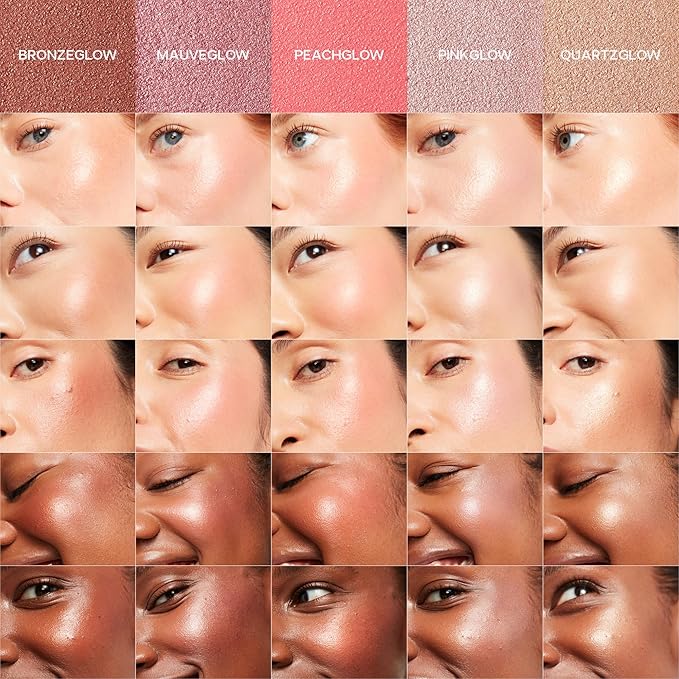 Saie Glow Sculpt Multi-Use Highlighter + Cream Blush Refill - Lightweight with Hyaluronic Acid + Micropearl for Radiant, Glowing Skin - Bronzeglow (.02 oz)