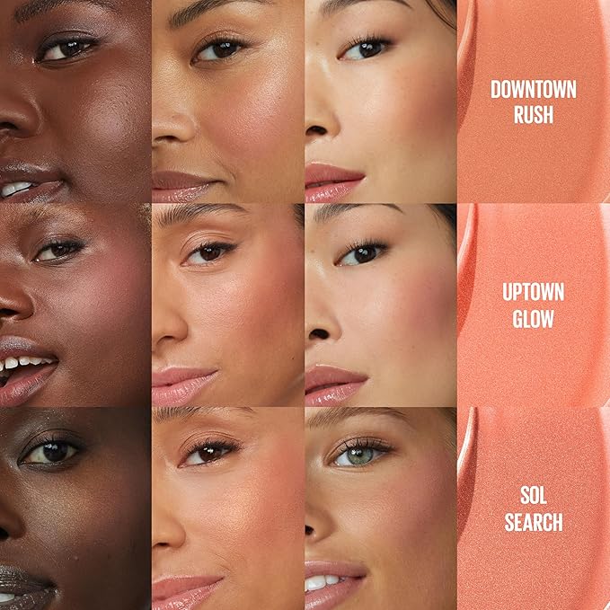 Maybelline Sunkisser Multi-Use Liquid Blush and Bronzer, Blendable, Longwear, Glowy Make Up, Uptown Glow, 1 Count