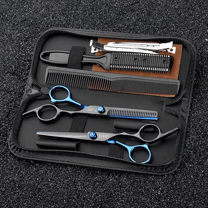Hair Scissors Thinning Shears Set,