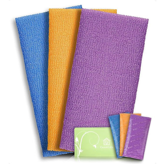 Casavida exfoliating washcloth back scrubber