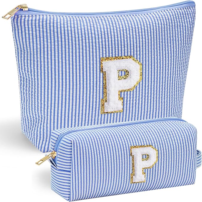 Yoolife preppy makeup bag travel