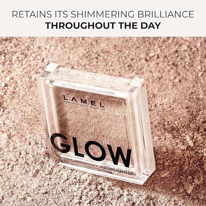 LAMEL Glow Highlighter: Face Make Up & Contour 0.13 oz