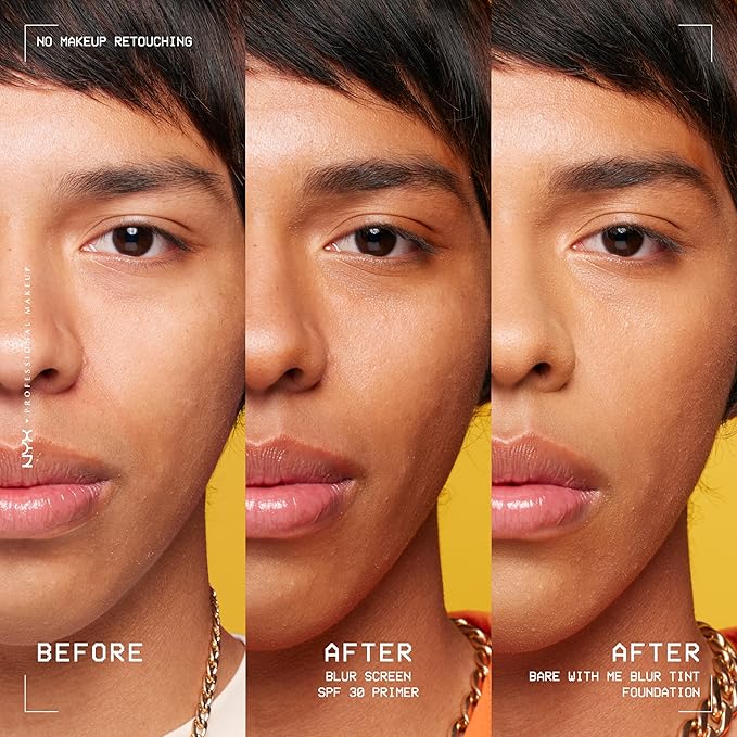 NYX PROFESSIONAL MAKEUP Blurscreen SPF 30 Primer, 3-in-1 Greasy Feeling