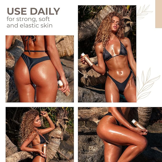 COCOSOLIS ALOHA Sun Tan & Body Oil | Organic Tanning Bed Lotion | Get Healthy Deep Chocolate Tan | Tanning Accelerator with 5 Precious Oils to Make Your Skin Glowing & Revitalized (110 ml)