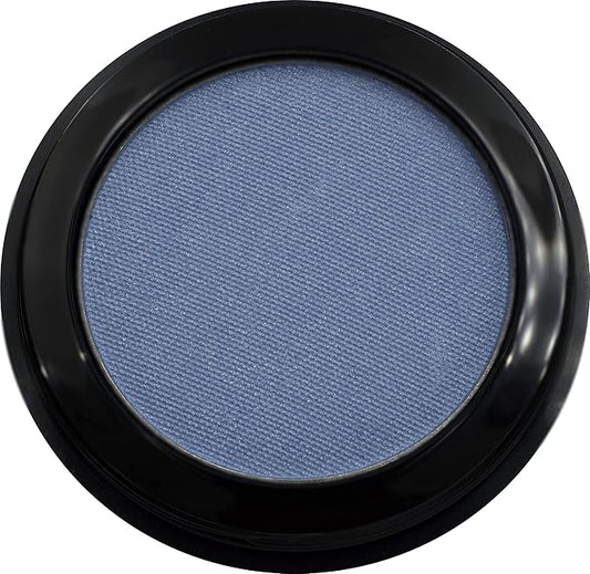 Light Pale Blue Velvet Shimmering Robins Egg Opaque Pressed Powder Single Vegan Eyeshadow; Talc, Paraben & Cruelty Free