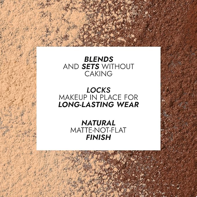 COVER FX Perfect Setting Powder - Shade Deep - Loose Makeup Finishing Powder - Mattify Skin and Lock in Makeup - Blurs Fine Lines - Full Size