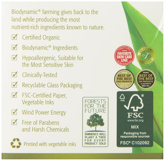 Eminence Organic Skincare. Bearberry Eye Repair Cream 0.5 oz.