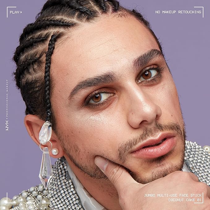 NYX PROFESSIONAL MAKEUP, Jumbo Multi-Use Face Highlighter Stick Coconut Cake