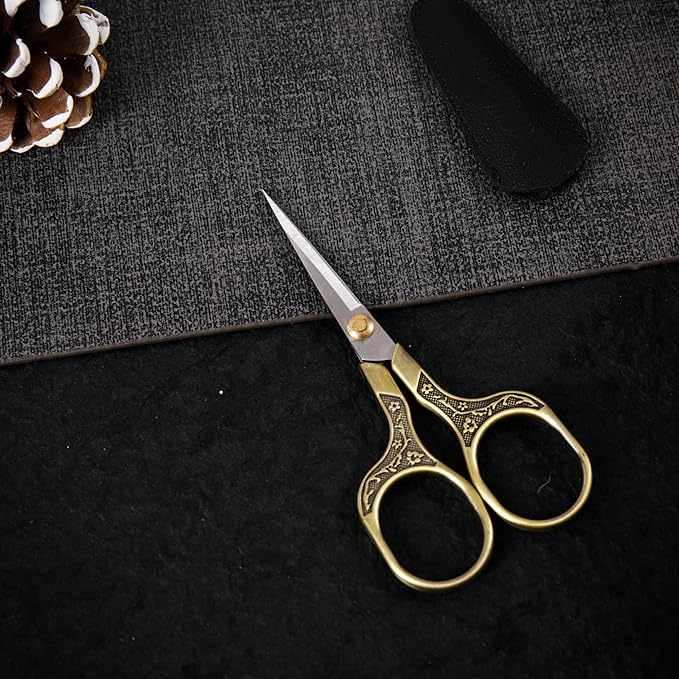 embroidery scissors-Glexal 5 Inch Vintage