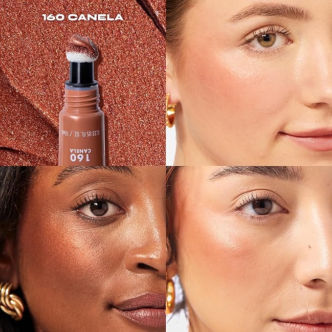 Milani Cheek Kiss Blush + Glow Highlighter - 160 Canela