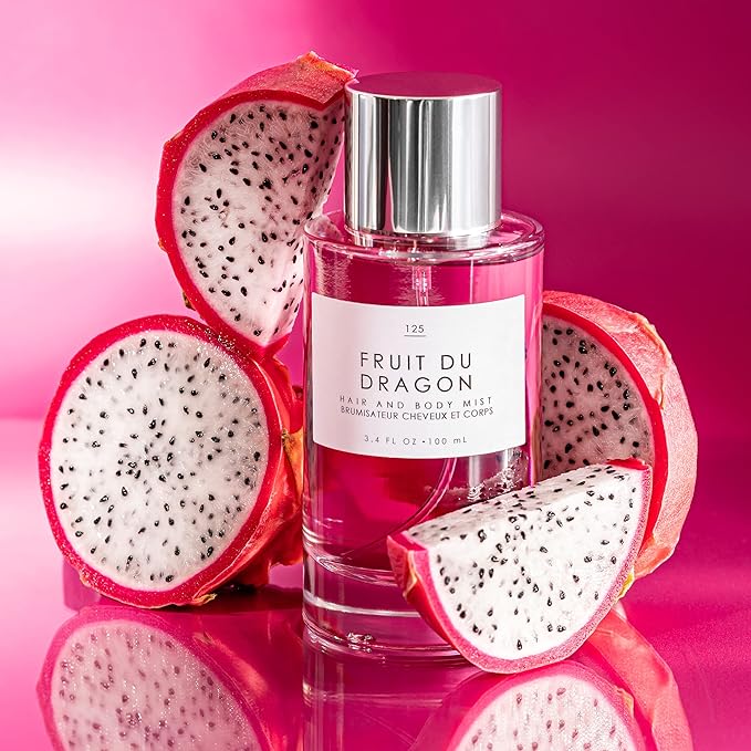 Le Monde Gourmand Fruit du Dragon Hair & Body Mist - 3.4oz (100ml) - Fruity, Coconut Fragrance Notes