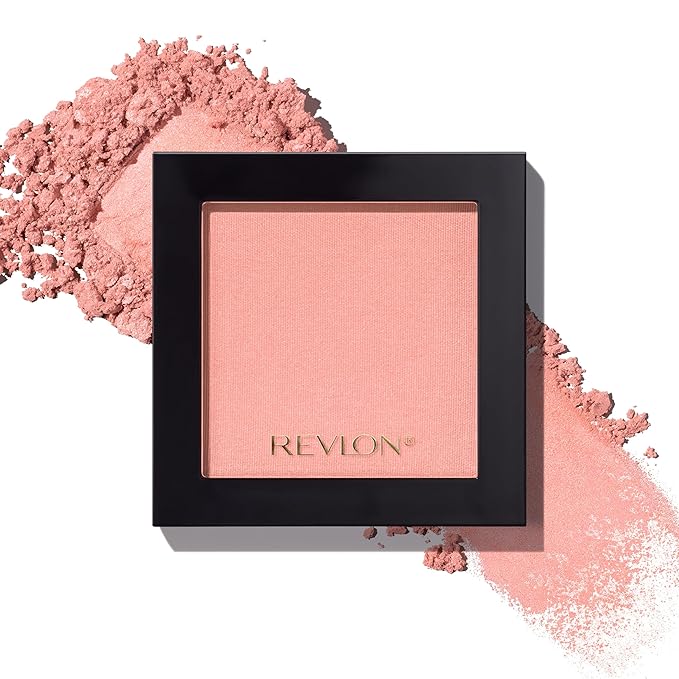 Revlon Powder Blush Face Makeup, High Impact Buildable Color, Lightweight & Smooth Finish, 001 Oh Baby! Pink, 0.17 oz