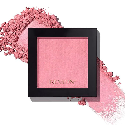 Revlon Blush, Powder Blush Face Makeup, High Impact Tickled Pink, 0.17 oz