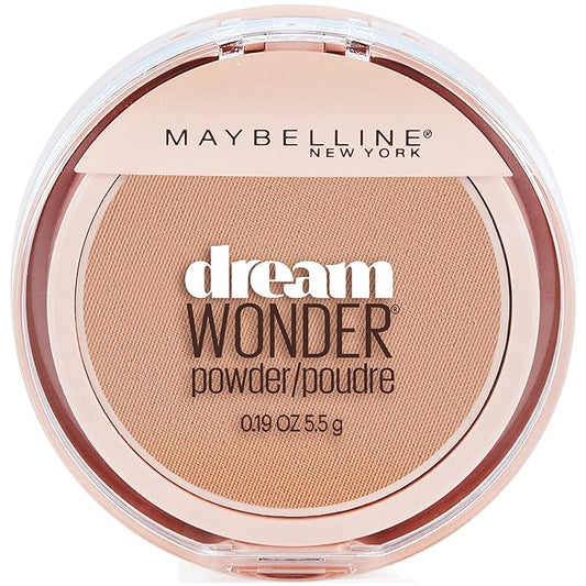 Maybelline New York Dream Wonder Powder Makeup, Natural Beige, 0.. 19 oz