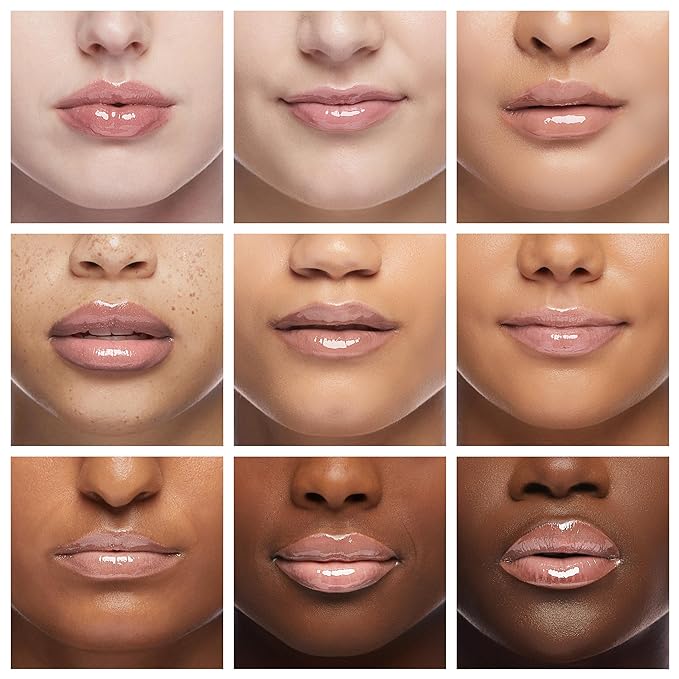 Maybelline Lifter Gloss, Hydrating Lip Gloss with Hyaluronic Acid, Ice, Pink Neutral, 0.18 Ounce