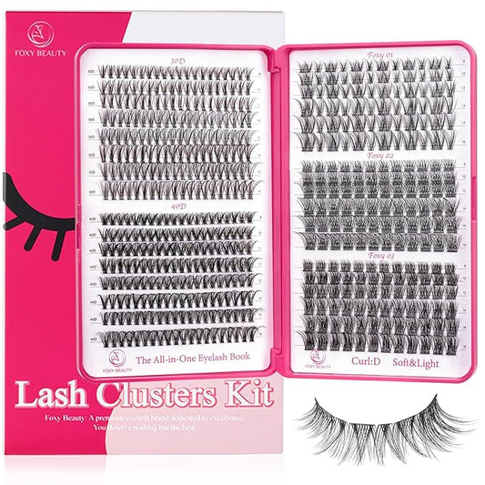 Lash Clusters Wispy - Lash Clusters,30D 40D Lash Clusters For Natural Look WideSpan 8-16MM Eyelash Clusters D Curl Lash Clusters For DIY Lashes At Home
