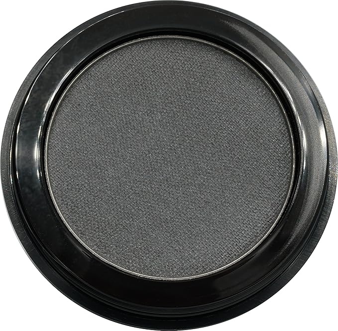 Thunder Matte Dark Grey Blue Gray Pressed Powder Single Vegan Eyeshadow; Talc, Paraben & Cruelty Free