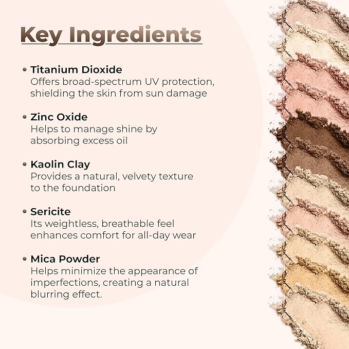 Foundation Powder Refill(Fair Shade 1) (1 Pound Bag) By Sweet Face Minerals, Lightweight Mineral Loose Makeup Powder with SPF 20, Full Coverage Flawless Finish, Talc-free, Cruelty-Free, Refill Pouch