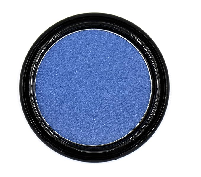 Navy Blue Dark Blue Matte Opaque Pressed Powder Single Vegan Eyeshadow; Talc, Paraben & Cruelty Free