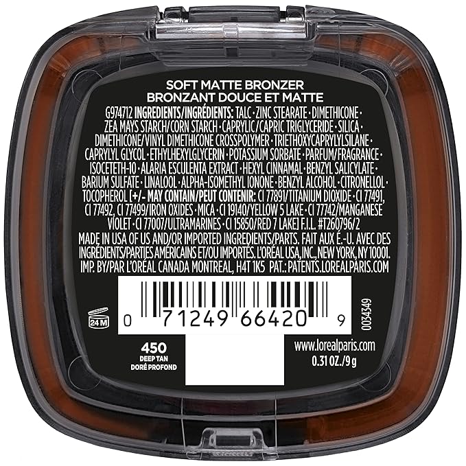 L'Oreal Paris Infallible Up to 24H Fresh Wear Deep Tan, 0.31 oz