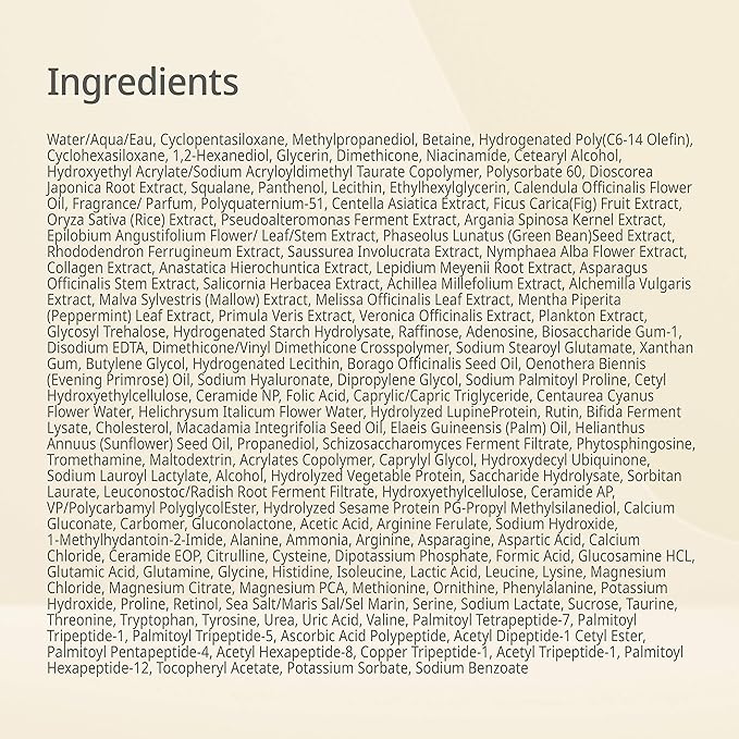 Ahc aesthetic hydration cosmetics facial