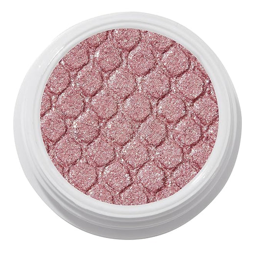 ColourPop Super Shock Shadow - High-Pigment, Crème-Powder Eye Makeup - Single Glitter Eyeshadow with Minimal Fallout and Unique Bouncy Texture - Warm Burgundy Eyeshadow - Party of Five (0.07 oz)