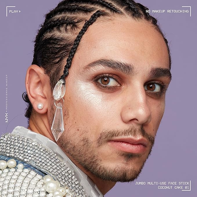 NYX PROFESSIONAL MAKEUP, Jumbo Multi-Use Face Highlighter Stick - Coconut Cake