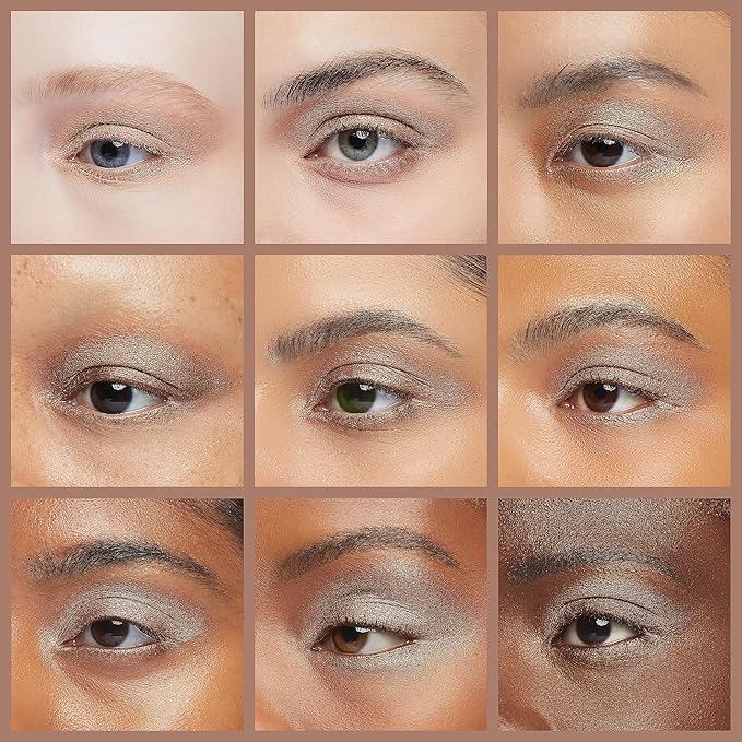 FOCALLURE Shimmer and Matte Cream Eyeshadow Stick,Smooth Brilliant Eye Brightener Pencil for Women,Long Lasting Waterproof Eye Shadow and Liners Makeup,SATURN