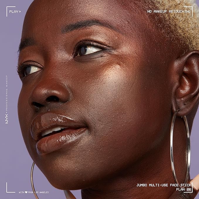 NYX PROFESSIONAL MAKEUP, Jumbo Multi-Use Face Highlighter Stick - Flan