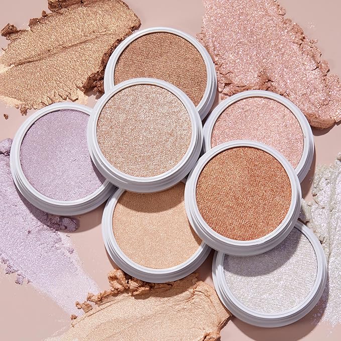 ColourPop Super Shock Highlighter Makeup - High-Pigment, Crème-Powder Face Makeup - Buildable & Blendable Formula with a Unique Bouncy Texture - Parasol (0.15 oz)